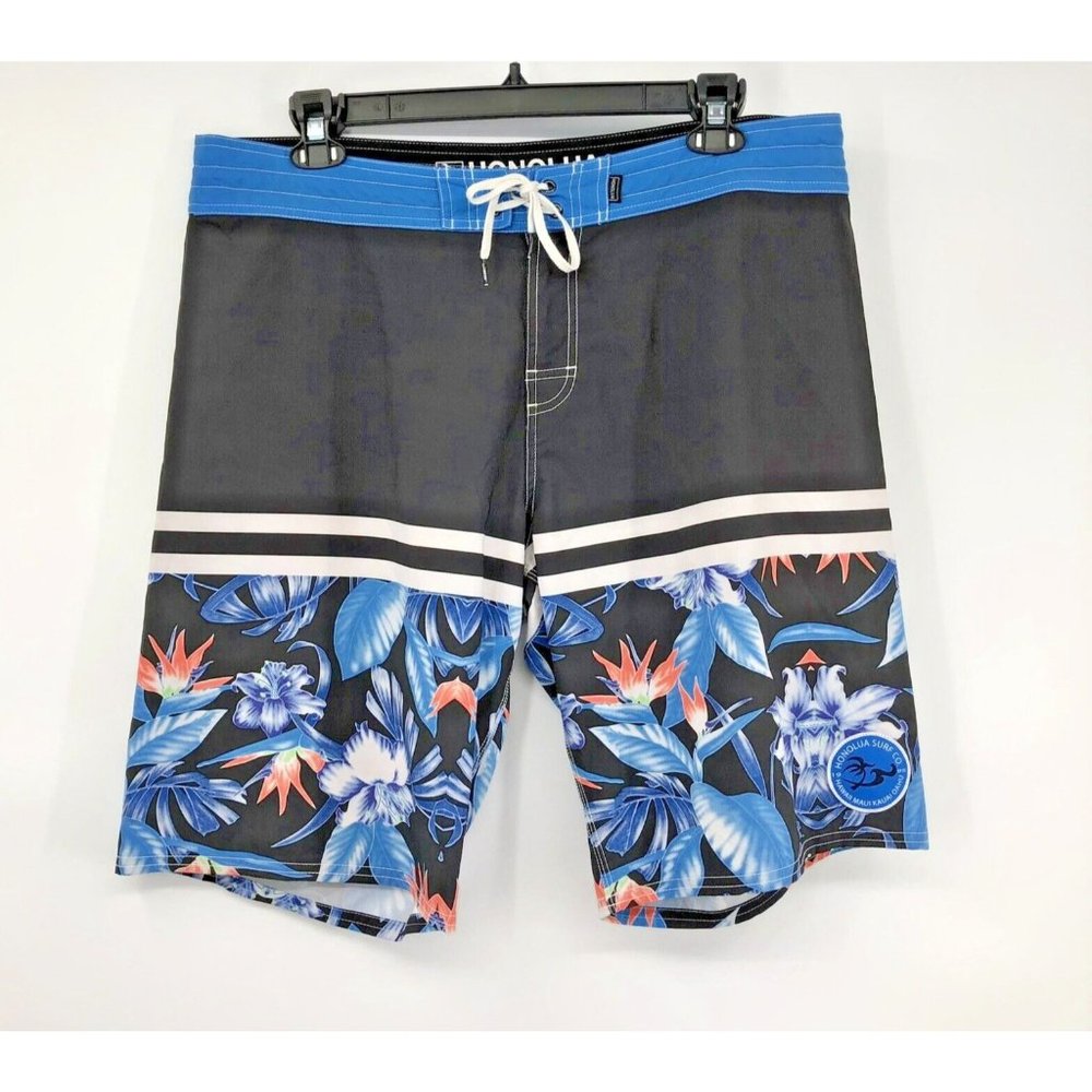 Honolua Surf Co Board Shorts Mens 38 Used Tropical